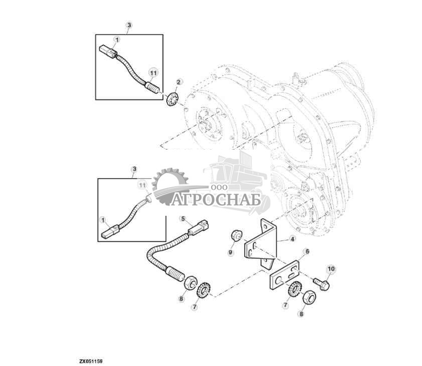 SENSORS AND BRACKETS 